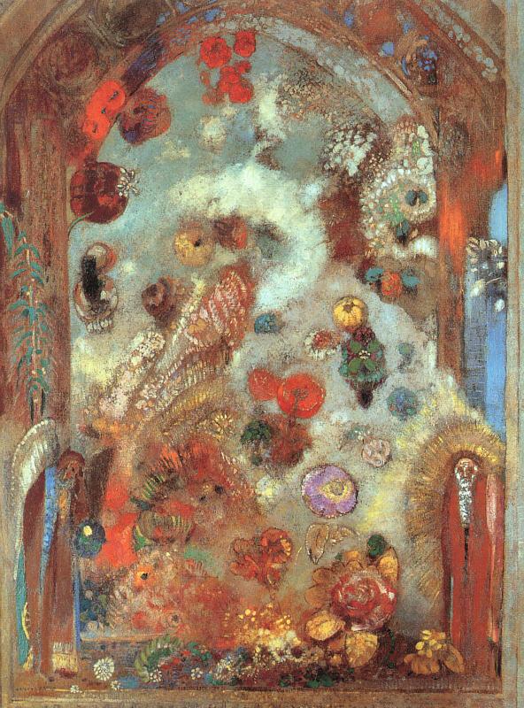 Odilon Redon Stained Glass Window